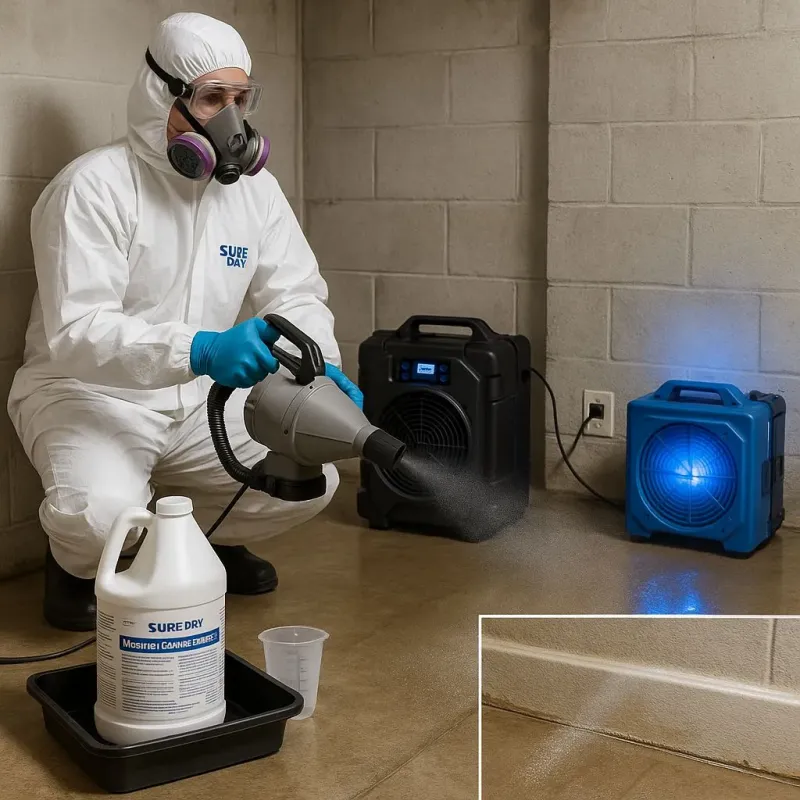 Sanitization and Odor Removal process in Kingman, KS