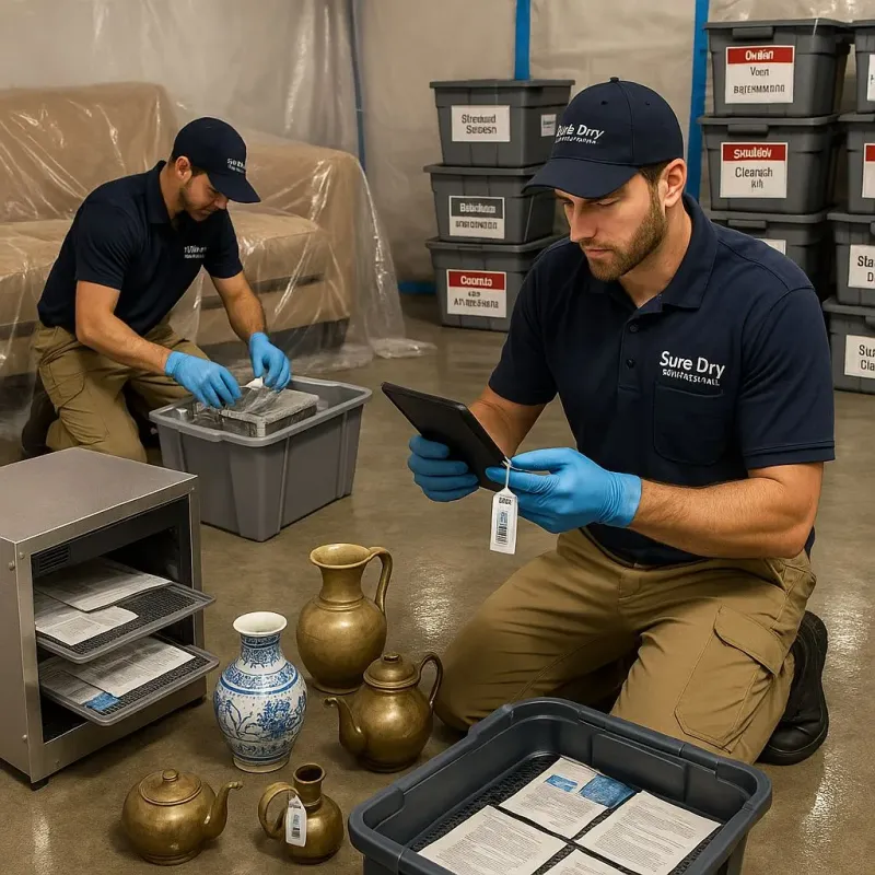 Content Protection and Restoration process in Kingman, KS