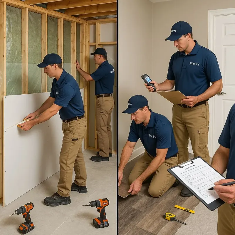 Repairs and Reconstruction process in Kingman, KS